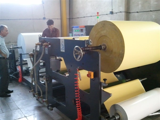 Full Automatic Hot Melt Adhesive Glue Kraft Paper Tape Laminating Coating Machine