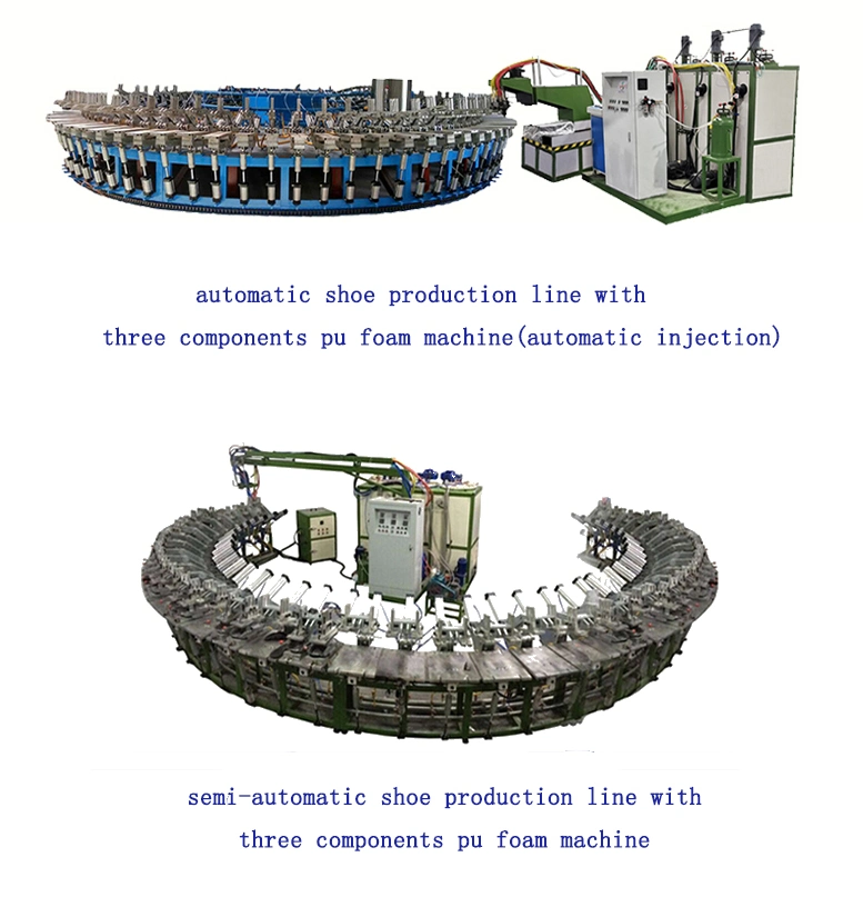 Sport Shoe Direct Injection Production Machine Banana Polyurethane Footwear Manufacturing Machine