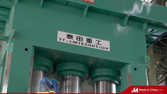 油圧ダイスポッティングプレス機 1200t